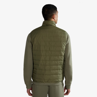 NAPAPIJRI Veste ACALMAR VEST 6 GAE GREEN LICHEN 