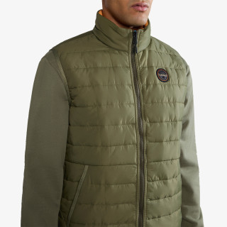 NAPAPIJRI Veste ACALMAR VEST 6 GAE GREEN LICHEN 