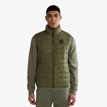 NAPAPIJRI Veste ACALMAR VEST 6 GAE GREEN LICHEN 