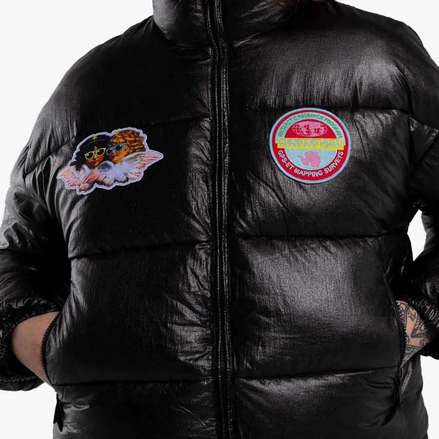 NAPAPIJRI Jachete A-FIORUCCI PUFFER W BLACK 041 