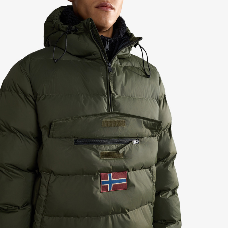 NAPAPIJRI Jachete RAINFOREST OP WI PUF GREEN DEPTHS 