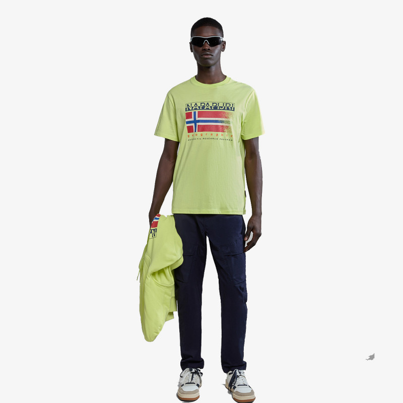 NAPAPIJRI Tricouri S-KREIS Y1I YELLOW SUNNY 