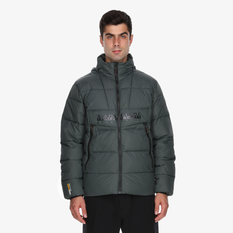NAPAPIJRI Jachete RF PUFFER OPEN G1S GREEN URBAN 
