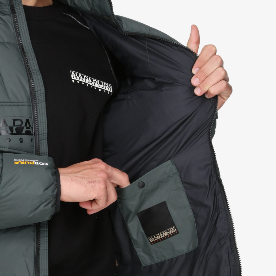 NAPAPIJRI Jachete RF PUFFER OPEN G1S GREEN URBAN 