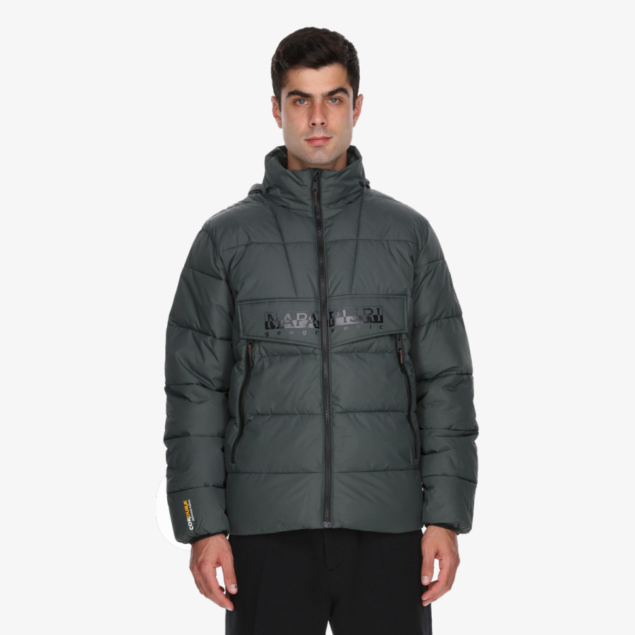 NAPAPIJRI Jachete RF PUFFER OPEN G1S GREEN URBAN 