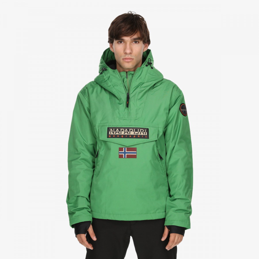 NAPAPIJRI Jachete RAINFOREST NEXT G1T GREEN KELLY 