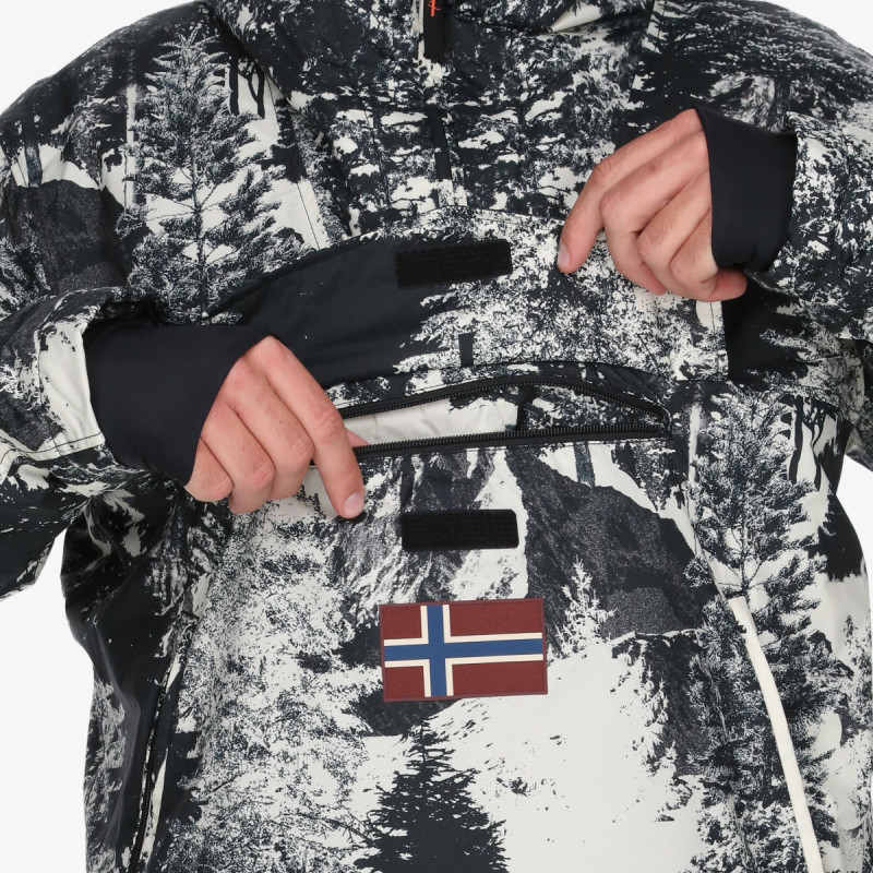 NAPAPIJRI Jachete RAINFOREST NEXT AOP F9O AOP DET TR F9O 