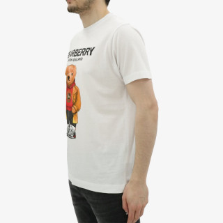 SNEAKY Tricouri SNEAKY BEARBERRY T-SHIRT WHITE 