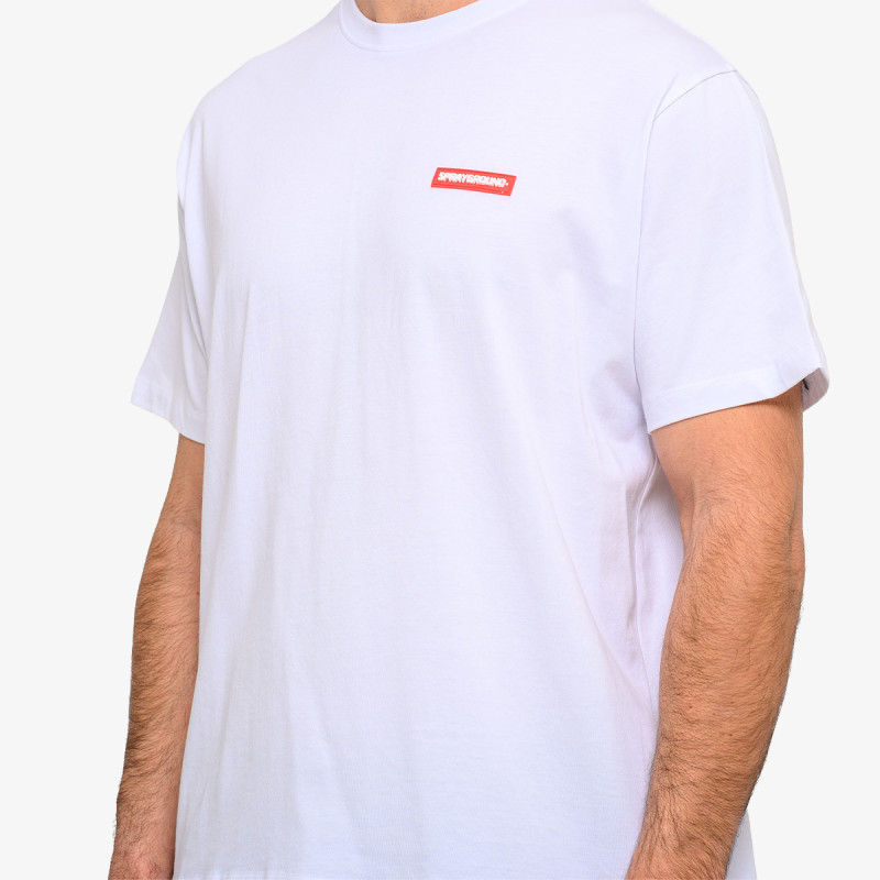 SPRAYGROUND Tricouri PAINT XPLOSION NEW REGULAR T-SHIRT WHT 