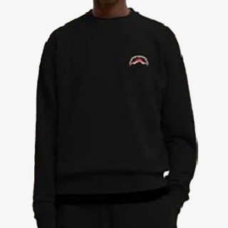 SPRAYGROUND Hanorace BLOCK PARTY CREWNECK BLK 