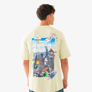 SPRAYGROUND Tricouri CHARACTER INVASION T-SHIRT SAGE 