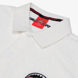 SPRAYGROUND Tricouri SG JAQUARD POLO SHIRT WHT 