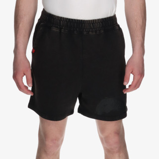 SPRAYGROUND Pantaloni scurti STONE WASHED MELTED SHARK SHORTS BLK 