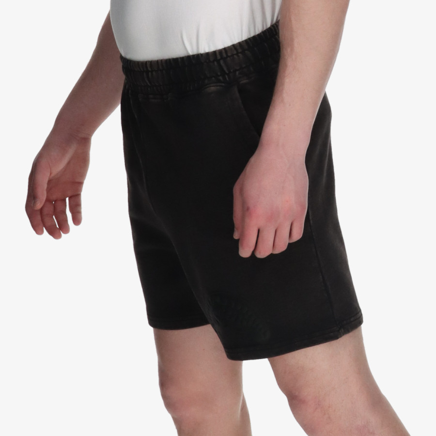 SPRAYGROUND Pantaloni scurti STONE WASHED MELTED SHARK SHORTS BLK 