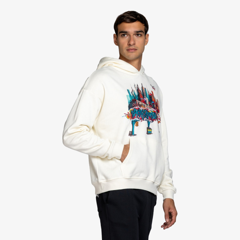 SPRAYGROUND Hanorace CITY SKYLINE COMFY HOODIE IVO 