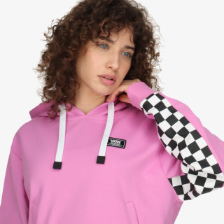 VANS Hanorace BOOM BOOM CHECK IT HOODIE CYCLAMEN 