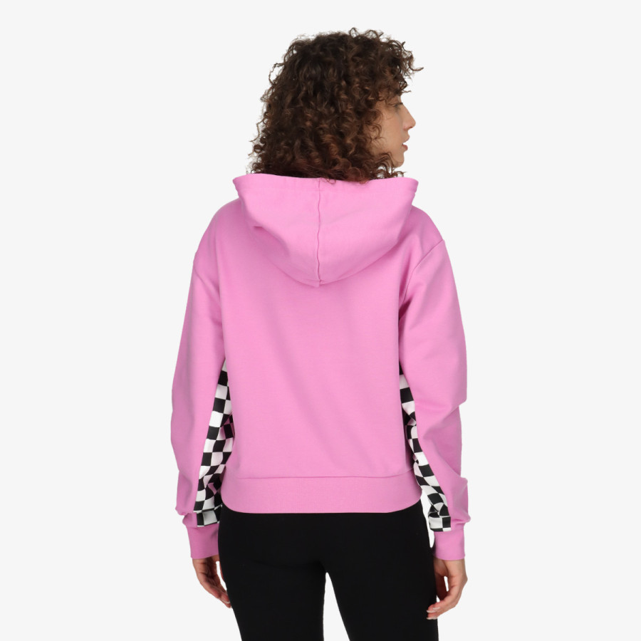 VANS Hanorace BOOM BOOM CHECK IT HOODIE CYCLAMEN 