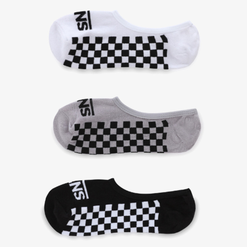 VANS Sosete BASIC CHECK 2 CANOODL-B BLACK 