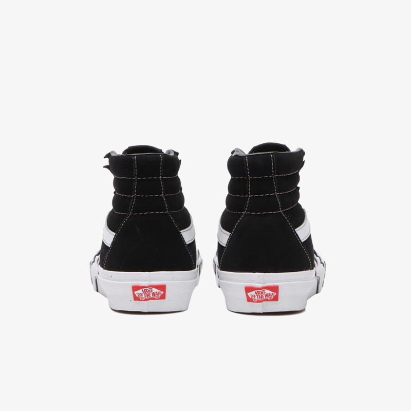 VANS Pantofi Sport UA SK8-Hi Flame SUED BLKWH 