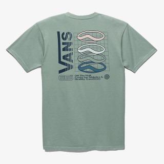 VANS Tricouri MICRO TRAILS SS TEE II CHINOIS G 