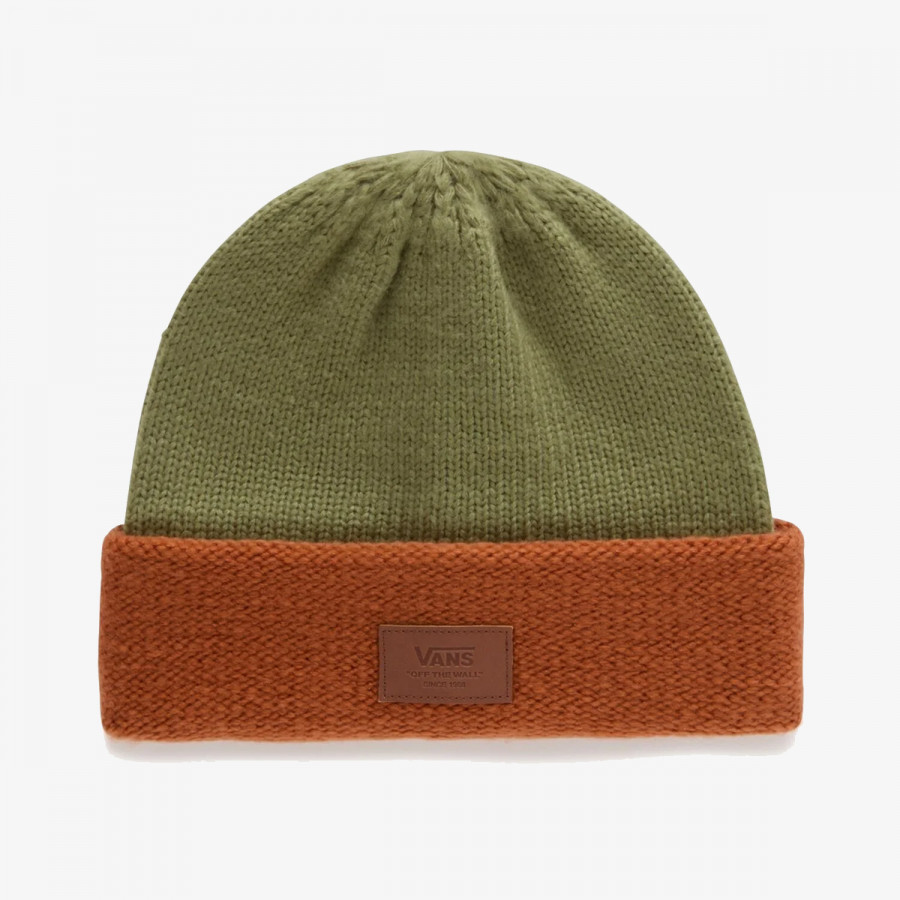 VANS PALARIE MONO KNIT BEANIE LODEN GREEN 