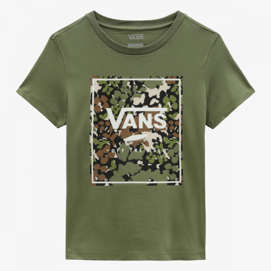 VANS Tricouri CAMO WASH BOX FILL CREW CAMO FLORAL LODE 