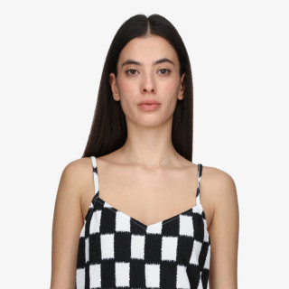 VANS Rochii BENTON CHECKER CAMI DRESS 