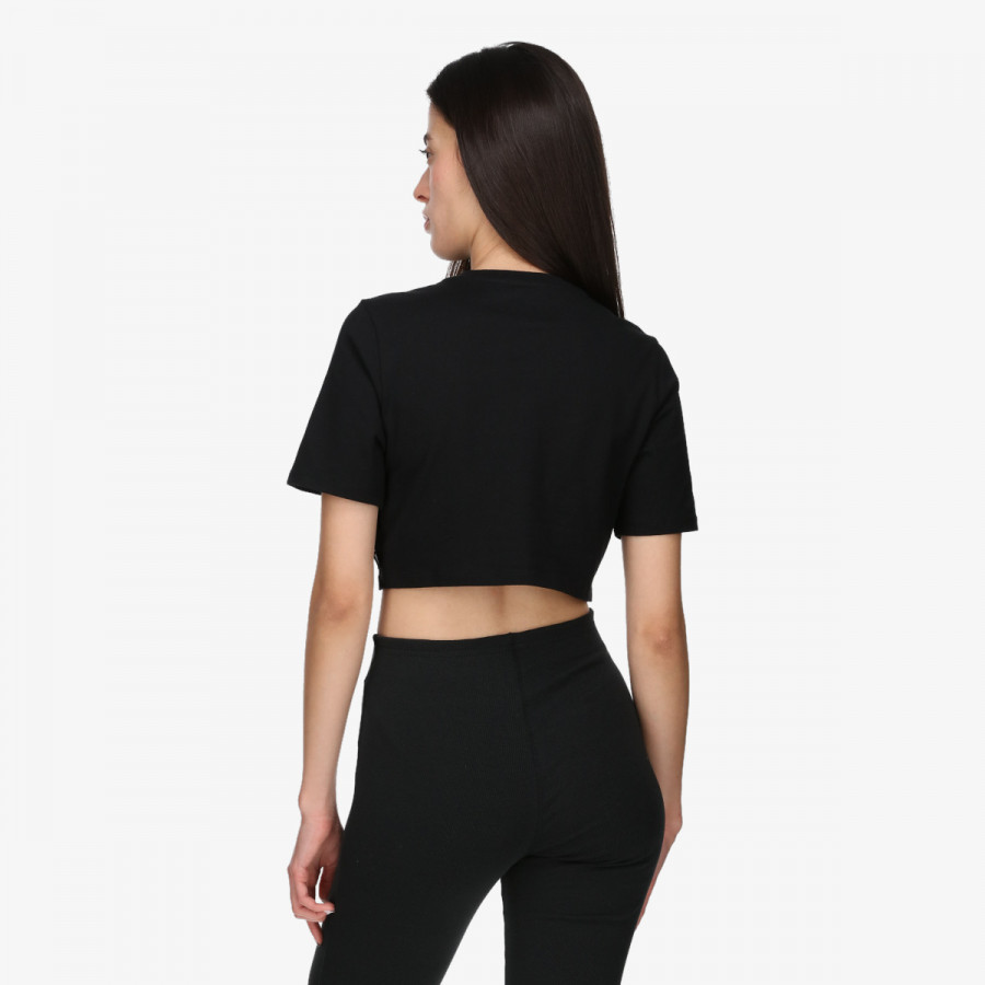 VANS Tricouri GO ANYWHERE CREW CROP I Black 