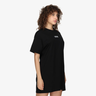 VANS Rochii WM CENTER VEE TEE DR BLACK 