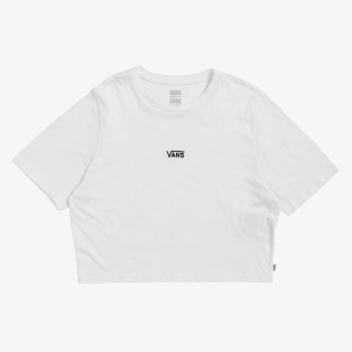 VANS Tricou echipe WM FLYING V CROP CRE FLYV WHITE 