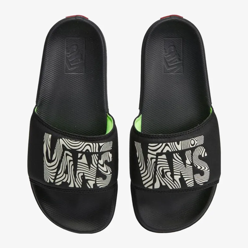 VANS Pantofi Sport MN La Costa Slide-On TRIPPY GRAIN BLACK/ 