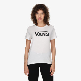 VANS Tricouri WM DROP V SS CREW-B WHITE-BLACK 