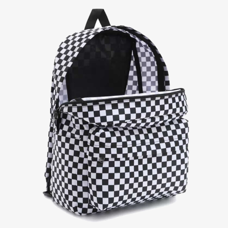VANS Rucsacuri MN OLD SKOOL CHECK B BLACK/WHI 