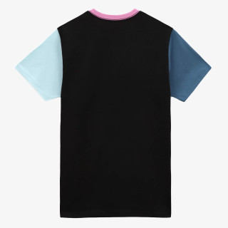 VANS Tricouri LEFT CHEST COLORBLOCK E BLACK 