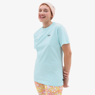 VANS Tricouri LEFT CHEST LOGO TEE EM BLUE GLOW 