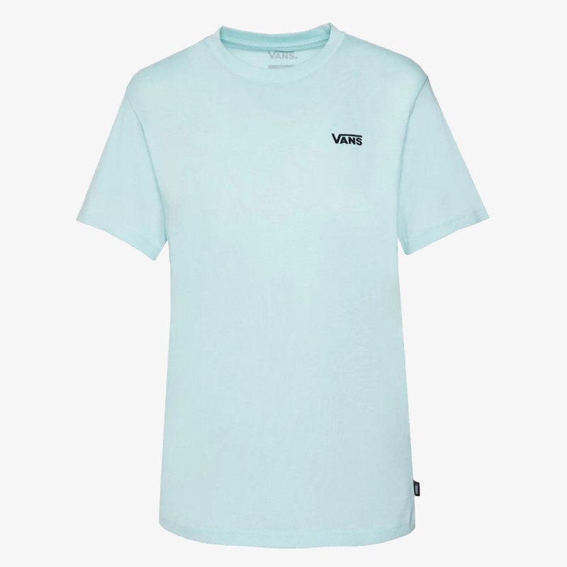 VANS Tricouri LEFT CHEST LOGO TEE EM BLUE GLOW 