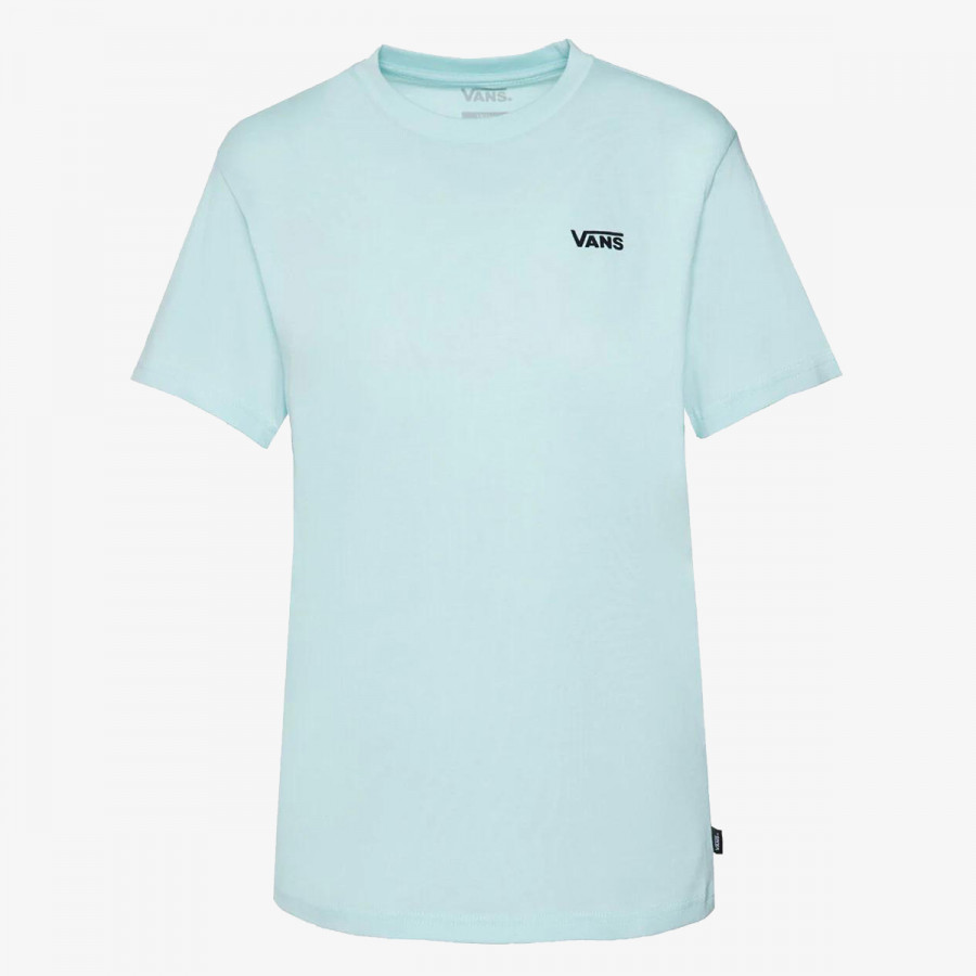 VANS Tricouri LEFT CHEST LOGO TEE EM BLUE GLOW 
