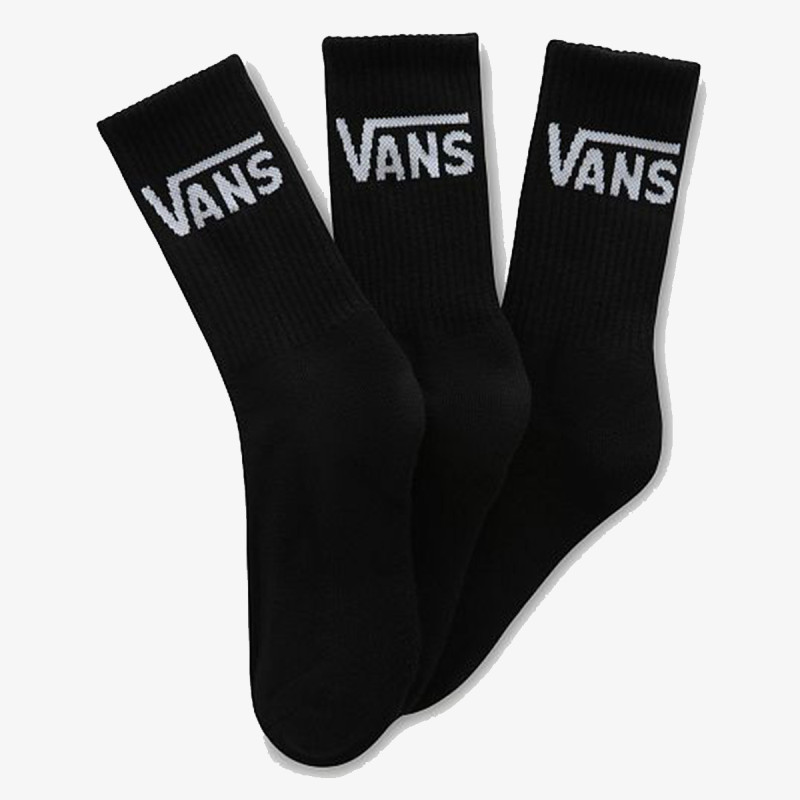 VANS Sosete BASIC 3PK CREW-B BLKWH 
