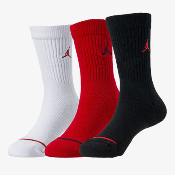 NIKE Sosete JordanBig Kids' Crew Socks (3 Pairs) 