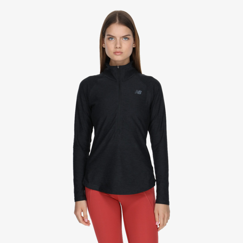NEW BALANCE Hanorace Spacedye Half Zip 