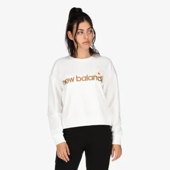 NEW BALANCE Hanorace NEW BALANCE Hanorace NB Essentials Botanical Crew Fleece 