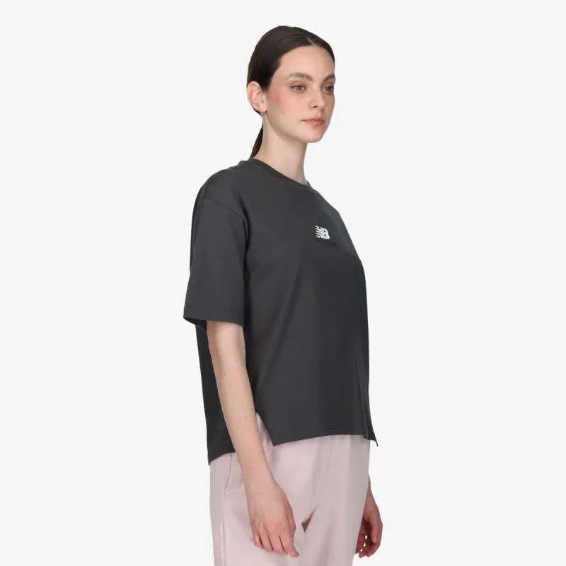 NEW BALANCE Tricouri Athletics Remastered Cotton Jersey 