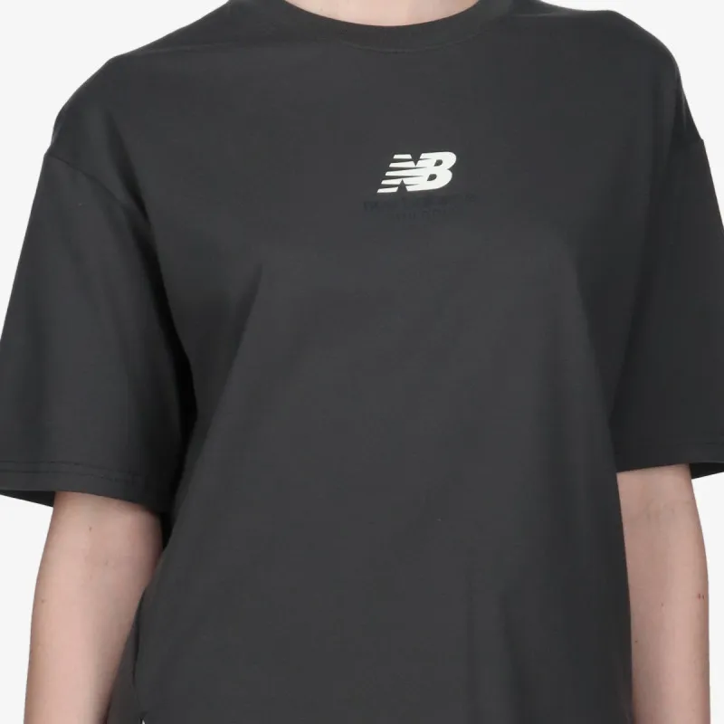 NEW BALANCE Tricouri Athletics Remastered Cotton Jersey 
