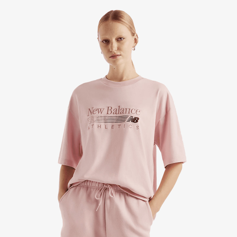 NEW BALANCE Tricouri Trackside Oversized T-Shirt 